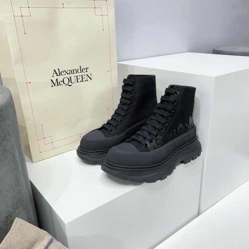 Alexander McQueen High Tops Shoes For Women #1042984