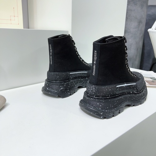 Replica Alexander McQueen High Tops Shoes For Men #1042989 $115.00 USD for Wholesale