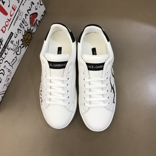 Replica Dolce & Gabbana D&G Casual Shoes For Men #1043125 $72.00 USD for Wholesale