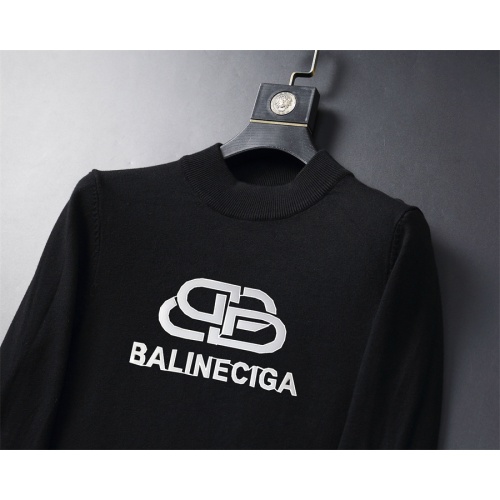 Replica Balenciaga Sweaters Long Sleeved For Men #1043292 $40.00 USD for Wholesale
