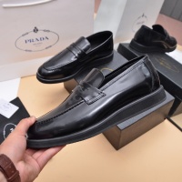 $102.00 USD Prada Leather Shoes For Men #1040088
