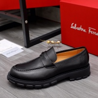 $100.00 USD Salvatore Ferragamo Leather Shoes For Men #1042356