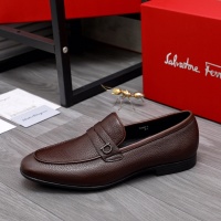 $80.00 USD Salvatore Ferragamo Leather Shoes For Men #1042385