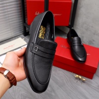 $80.00 USD Salvatore Ferragamo Leather Shoes For Men #1042386