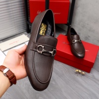 $80.00 USD Salvatore Ferragamo Leather Shoes For Men #1042389