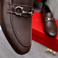 $80.00 USD Salvatore Ferragamo Leather Shoes For Men #1042389