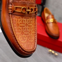 $85.00 USD Salvatore Ferragamo Leather Shoes For Men #1042490
