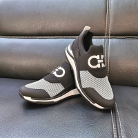 $80.00 USD Salvatore Ferragamo Casual Shoes For Men #1042546