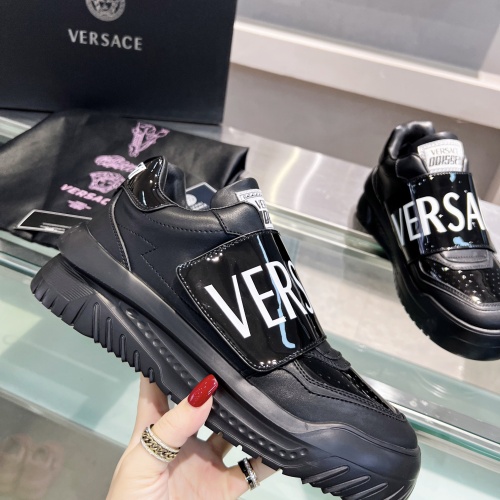 Replica Versace Casual Shoes For Women #1043413 $108.00 USD for Wholesale