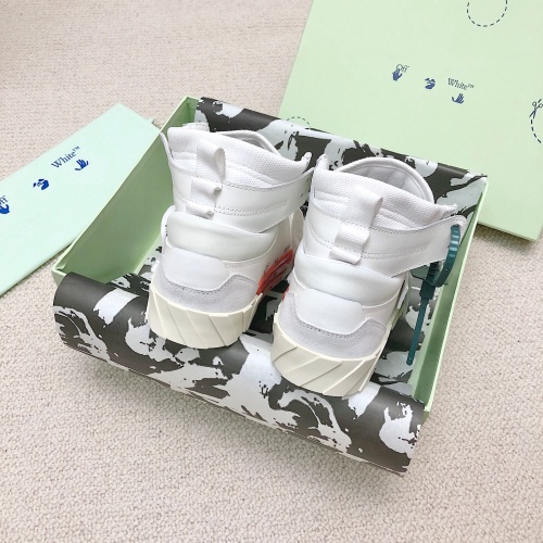 Replica Off-White High Tops Shoes For Women #1043421 $118.00 USD for Wholesale