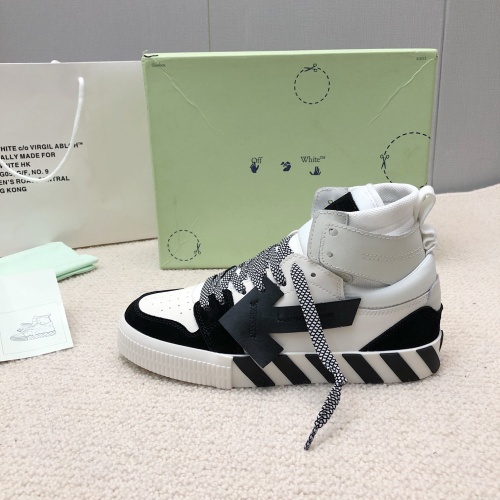 Replica Off-White High Tops Shoes For Women #1043425 $118.00 USD for Wholesale