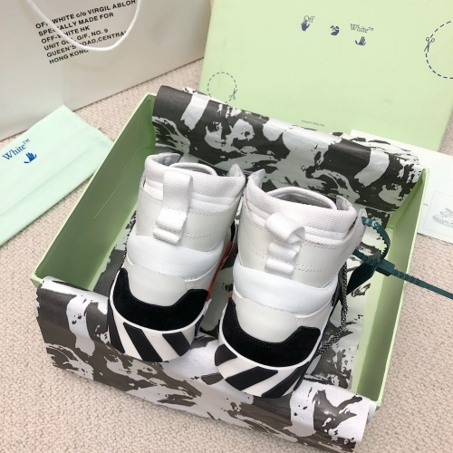Replica Off-White High Tops Shoes For Women #1043425 $118.00 USD for Wholesale