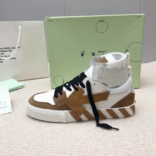 Replica Off-White High Tops Shoes For Women #1043427 $118.00 USD for Wholesale