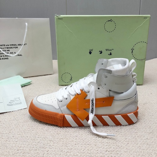 Replica Off-White High Tops Shoes For Men #1043431 $118.00 USD for Wholesale