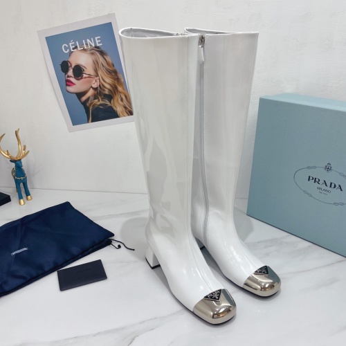 Replica Prada Boots For Women #1043648 $130.00 USD for Wholesale