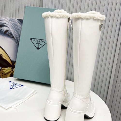 Replica Prada Boots For Women #1043657 $245.00 USD for Wholesale