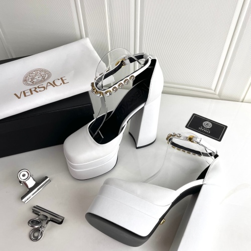 Replica Versace Sandal For Women #1043712 $130.00 USD for Wholesale