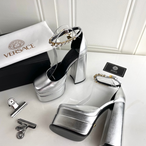 Replica Versace Sandal For Women #1043713 $130.00 USD for Wholesale