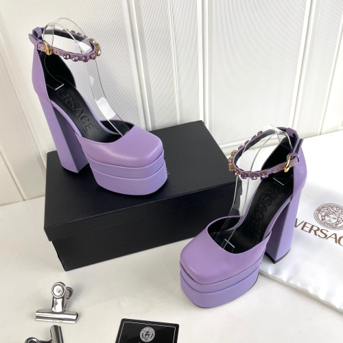 Replica Versace Sandal For Women #1043714 $130.00 USD for Wholesale