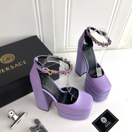 Replica Versace Sandal For Women #1043714 $130.00 USD for Wholesale