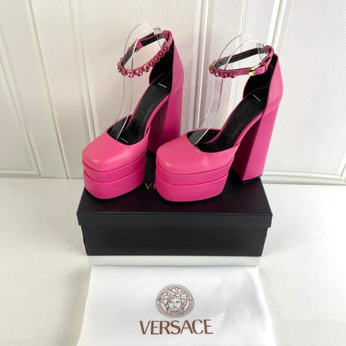 Versace Sandal For Women #1043715 $130.00 USD, Wholesale Replica Versace Sandal