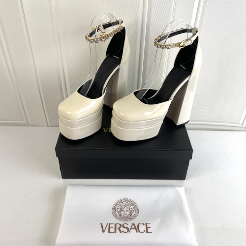 Versace Sandal For Women #1043717 $130.00 USD, Wholesale Replica Versace Sandal