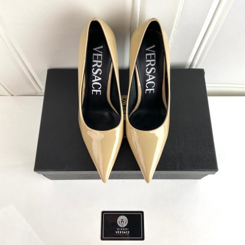 Replica Versace High-Heeled Shoes For Women #1043727 $130.00 USD for Wholesale