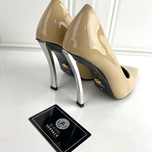 Replica Versace High-Heeled Shoes For Women #1043727 $130.00 USD for Wholesale