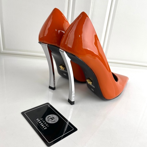 Replica Versace High-Heeled Shoes For Women #1043729 $130.00 USD for Wholesale