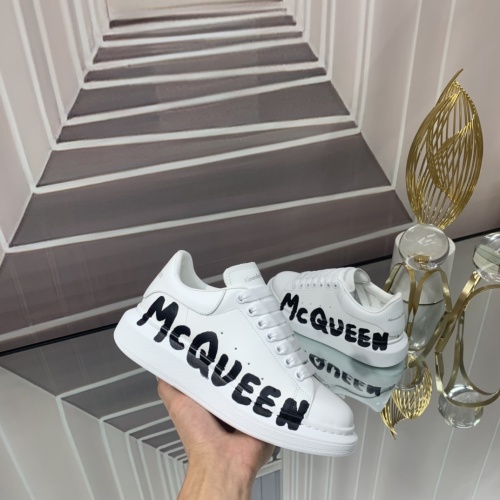 Replica Alexander McQueen Shoes For Women #1043878 $105.00 USD for Wholesale