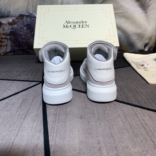 Replica Alexander McQueen High Tops Shoes For Women #1043906 $115.00 USD for Wholesale