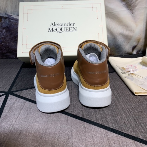 Replica Alexander McQueen High Tops Shoes For Women #1043912 $115.00 USD for Wholesale