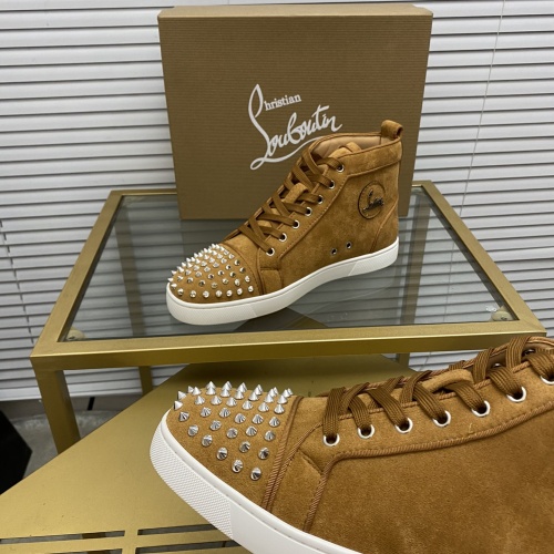 Replica Christian Louboutin High Top Shoes For Women #1043917 $96.00 USD for Wholesale
