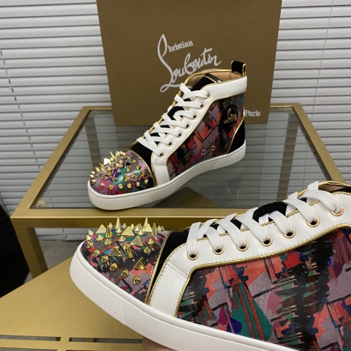 Replica Christian Louboutin High Top Shoes For Women #1043921 $96.00 USD for Wholesale