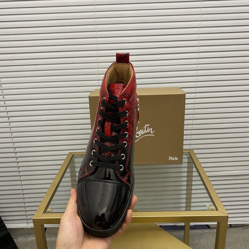 Replica Christian Louboutin High Top Shoes For Women #1043923 $96.00 USD for Wholesale