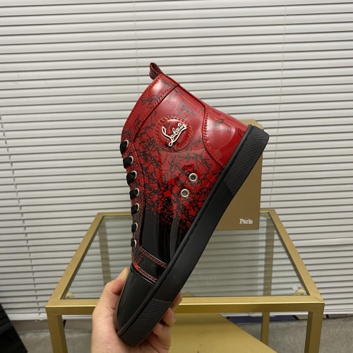 Replica Christian Louboutin High Top Shoes For Men #1043924 $96.00 USD for Wholesale