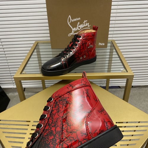 Replica Christian Louboutin High Top Shoes For Men #1043924 $96.00 USD for Wholesale