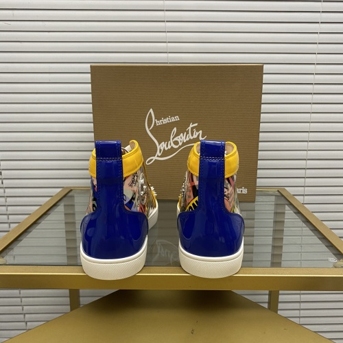 Replica Christian Louboutin High Top Shoes For Men #1043926 $98.00 USD for Wholesale