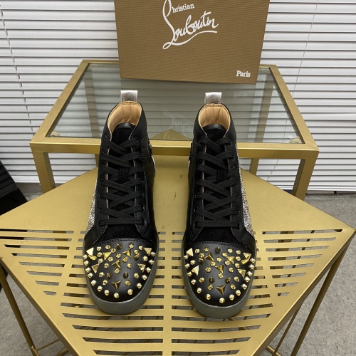 Replica Christian Louboutin High Top Shoes For Women #1043927 $98.00 USD for Wholesale