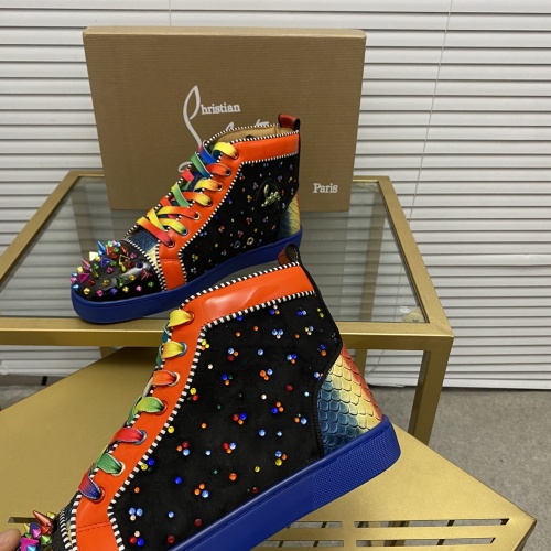 Replica Christian Louboutin High Top Shoes For Women #1043929 $100.00 USD for Wholesale