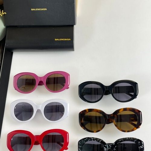 Replica Balenciaga AAA Quality Sunglasses #1043985 $48.00 USD for Wholesale