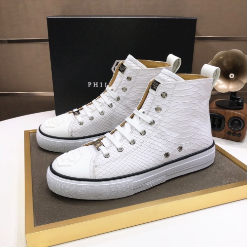 Philipp Plein PP High Tops Shoes For Men #1044008
