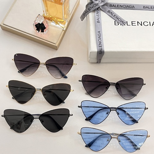 Replica Balenciaga AAA Quality Sunglasses #1044020 $60.00 USD for Wholesale