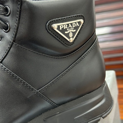 Replica Prada High Top Shoes For Men #1044064 $98.00 USD for Wholesale