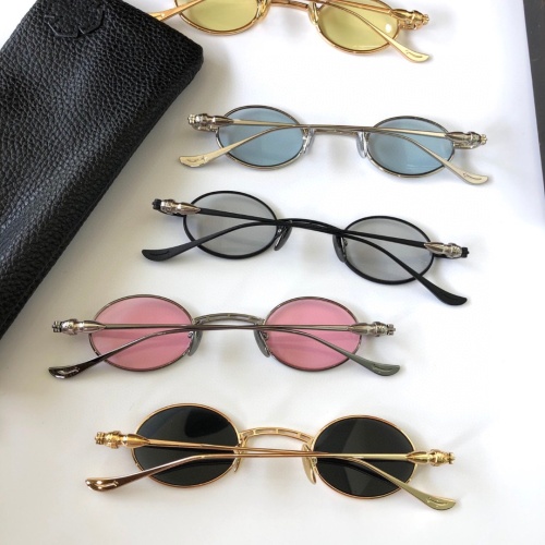 Replica Chrome Hearts AAA Quality Sunglasses #1044146 $60.00 USD for Wholesale