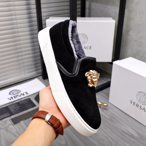 Replica Versace Casual Shoes For Men #1044149 $72.00 USD for Wholesale