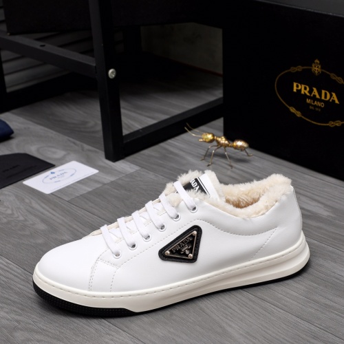 Replica Prada Casual Shoes For Men #1044161 $72.00 USD for Wholesale