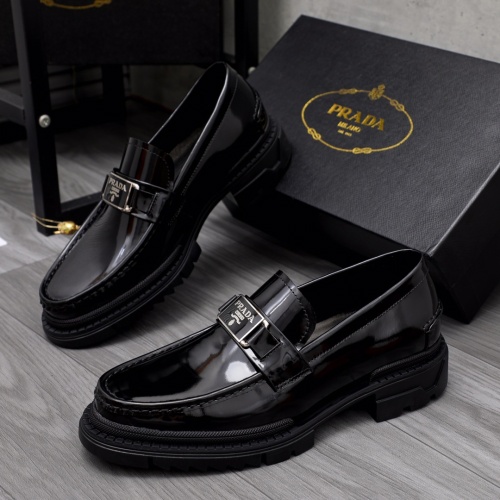$85.00 USD Prada Leather Shoes For Men #1044168
