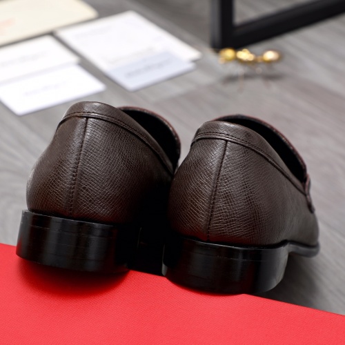 Replica Salvatore Ferragamo Leather Shoes For Men #1044203 $82.00 USD for Wholesale
