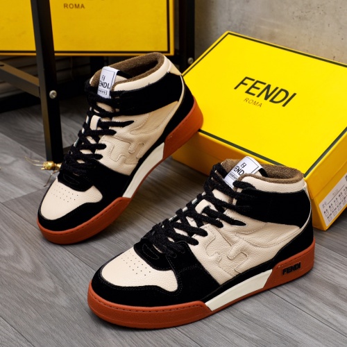 Fendi High Tops Casual Shoes For Men #1044232